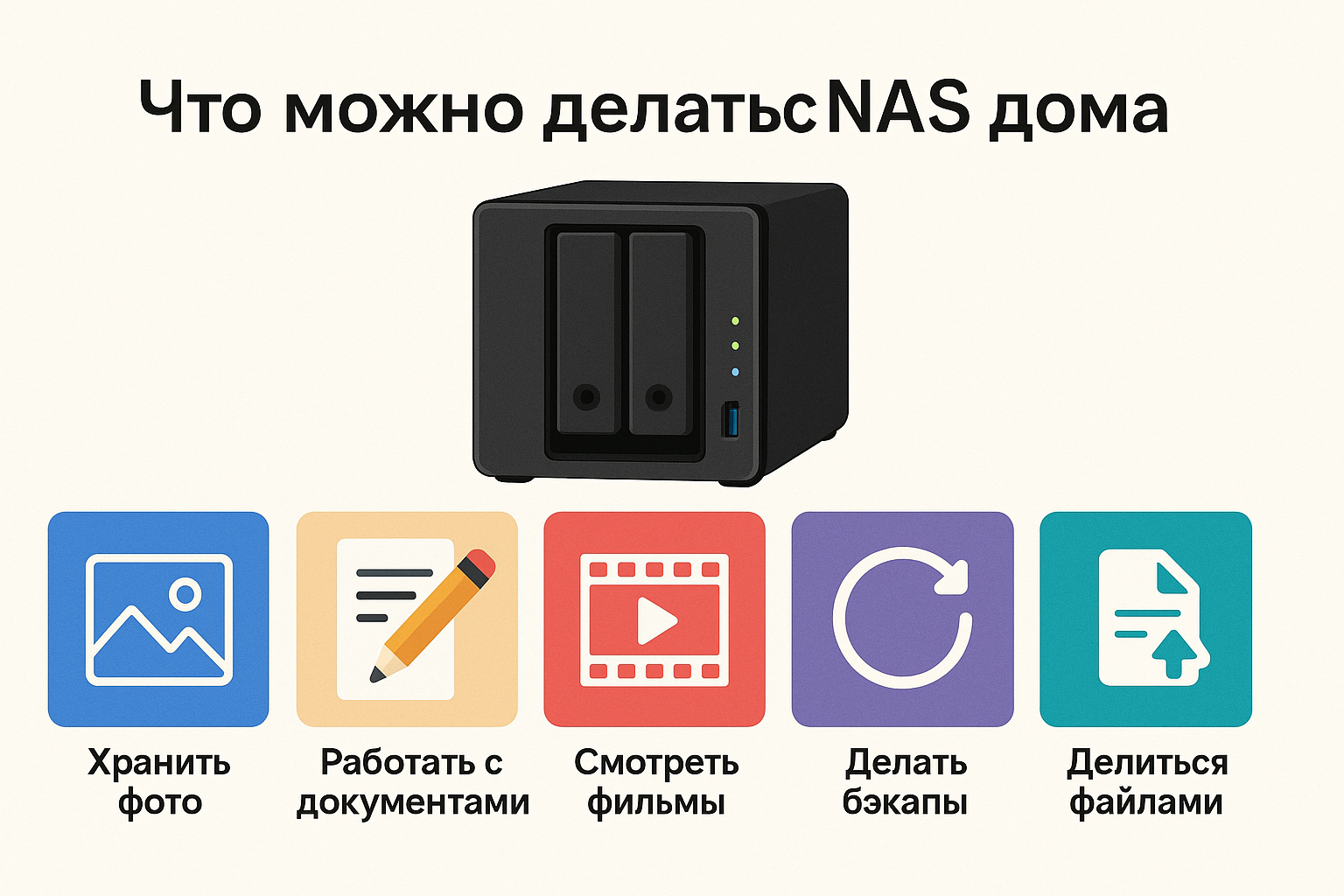 Сетевое хранилище для дома: как выбрать правильно