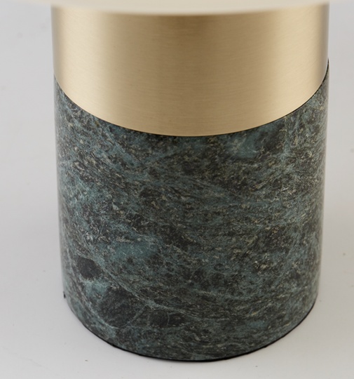 Зеленая настольная лампа MUSHROOM FLAIR, 30*35 см