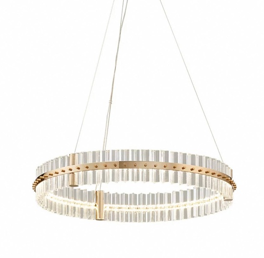 Люстра подвесная, бронза, кристалл, ANTIQUE 50*15, металл, LED.