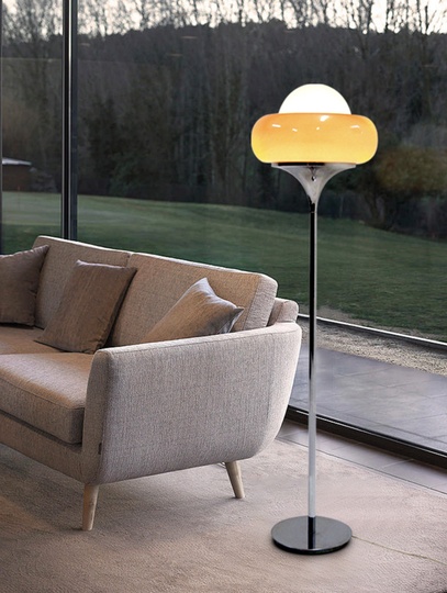 Напольный светильник оранжевый Danish Egg, E27, 10 Вт