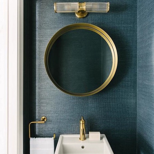 Настенный светильник медный CAMERON, Бра, 12*46, металл, LED.