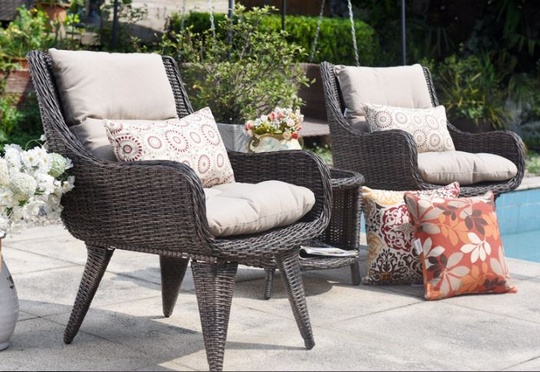 Комплект кресл из ротанга Сaneline