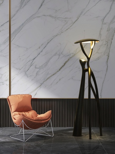 Напольный светильник Abstract, черный, LED, 9 Вт