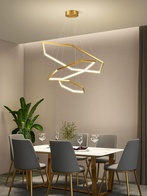 Люстра подвесная, медь, ПММА, BISCUIT 40*60*80  металл, LED.