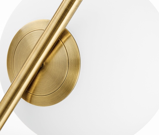 Лампа настольная белая STEM, G9, Светодиодная