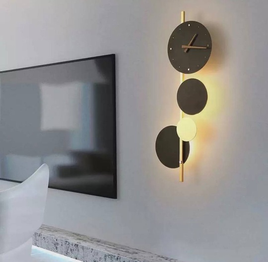 Настенный светильник, Бра, GARY 29*71, песочно-черный, медный, металл, LED.