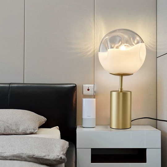 Настольная лампа IDEAL 20*40, античная бронза, металл.