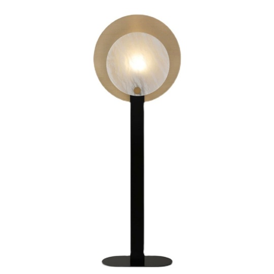 Торшер черный Aelura, 50*140 см, LED, E14, металл, 40 Вт