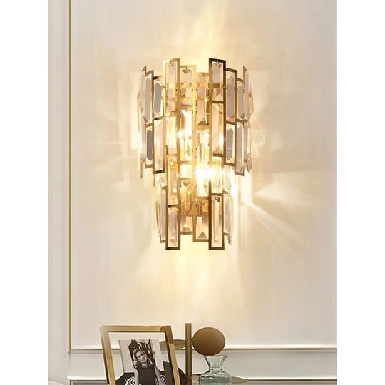 Настенный светильник SAMUEL, Бра, 22*38, золото, металл, Е14.