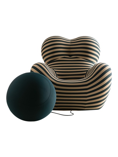 Мягкое кресло зеленое Serie up, 92х96х91