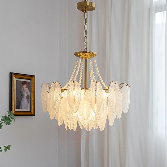 Люстра подвесная, медный, стекло, AMARYLLIS 60*32, металл, E14.