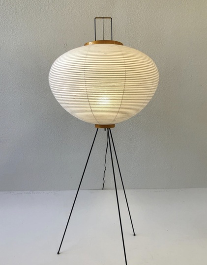 Напольный светильник белый Dreamlight, E27, 10 Вт. Торшер из рисовой бумаги