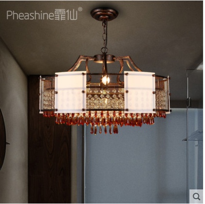 Дизайнерский светильник белый Elyfynd, 60*30 см, led, e14, пмма, скристал, классический, белый