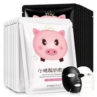 Маска-салфетка для лица йогуртовая Piggy Yogurt Refreshing White