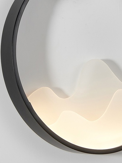 Настенный светильник черный, Lightstar Enna, 30 см, LED, 8 Вт