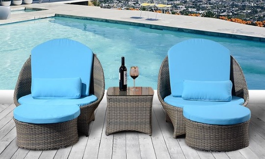 Кресло из ротанга Gliding