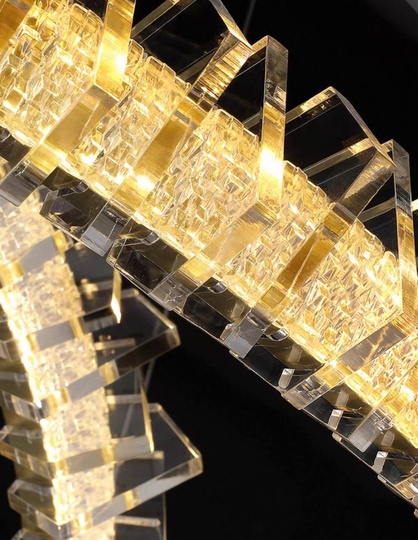 Люстра подвесная, медь, ПММА, ALISTER 80*150, металл, LED