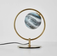 Настольная лампа LORD 41*48, шампанское золото, металл.