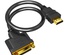 Кабель HDMI-DVI 24+5 (0.3 м)