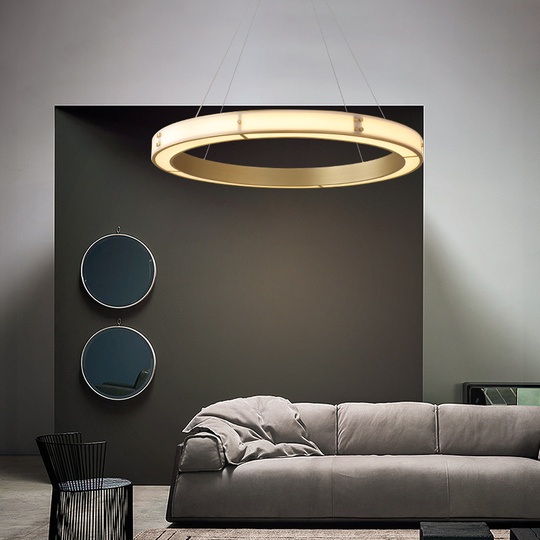 Подвесной светильник MAI HE MAI бронза. 80 см. KAILA - светильник бронза, LED