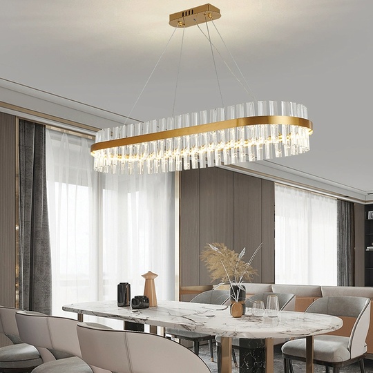 Люстра подвесная, медный, стекло, EXCLUSIVE 60*18, металл, LED.