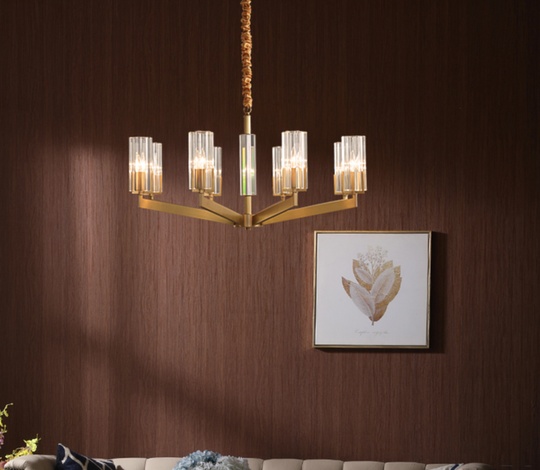 Подвесной светильник MAI HE MAI медный. 80*41 см. Ledro - топ светильник, E14, 40 Вт