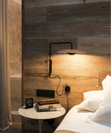 Бра черный Minima, 45*35*40 см, светодиодный, LED, металл, 8 Вт