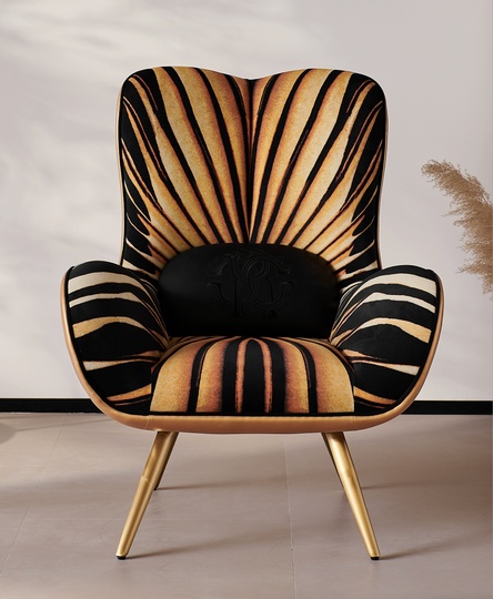 Кресло McKinley Milk Velvet Design, 82*104*92 см, ткань, не раскладное - итальянский стиль