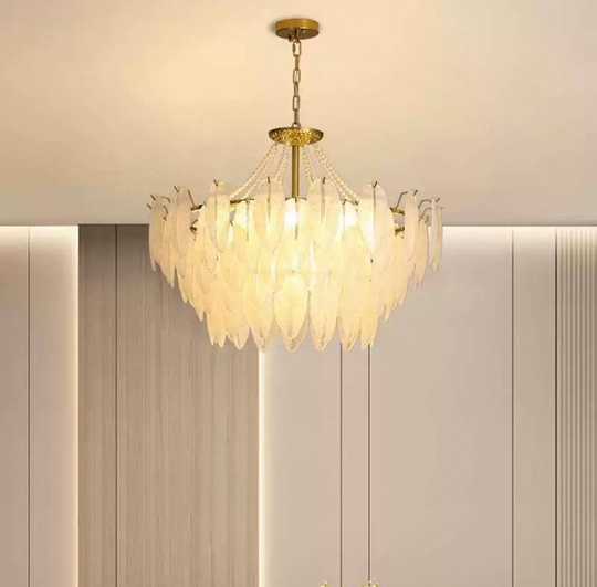 Люстра подвесная, медный, стекло, AMARYLLIS 50*26, металл, E14.