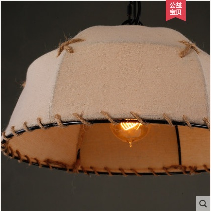 Дизайнерские светильник 35*18 см led, e14, железо, ткань