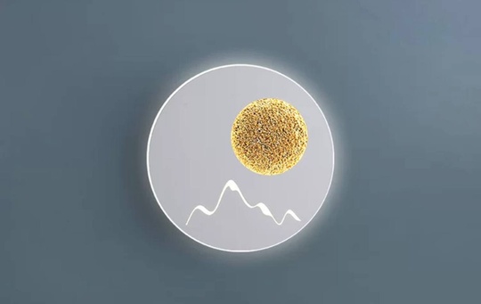 Настенный светильник LEE 25*25, песочно-белый, металл, LED.