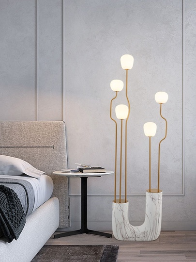 Напольный светильник мрамор Small Trees, E27, 25 Вт