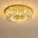 Люстра подвесная, золотой, кристалл, SOPHISTICATED 50*18, металл, LED.