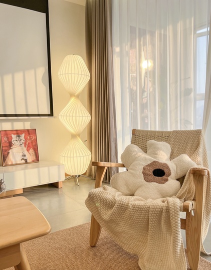 Напольный светильник Белый Nonwoven White, LED, 25 Вт