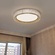 Потолочный светильник, хром, кристалл, GRACE 100*13 металл, LED.