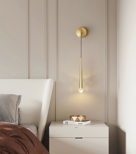 Настенный светильник MAI HE MAI золото, 28 см. Бра - RESTORATION LINE WALL, LED, 3 Вт