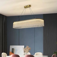 Люстра подвесная BURCAK 80*24 бронза, стекло, металл, LED.