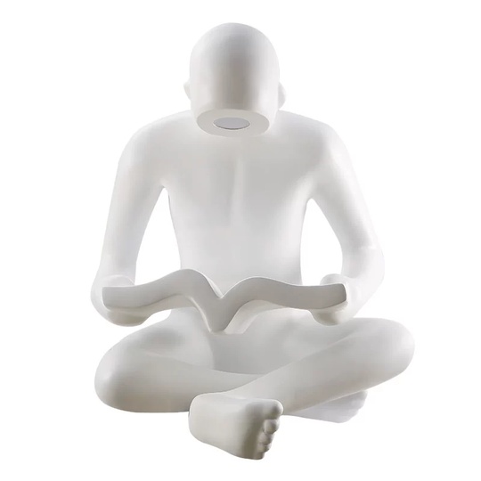 Торшер белый Reader, 90*90*100 см, LED, 7 Вт, смола, стекловолокно