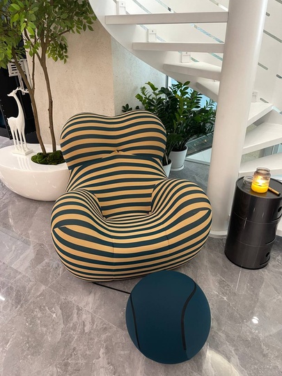 Мягкое кресло зеленое Serie up, 92х96х91