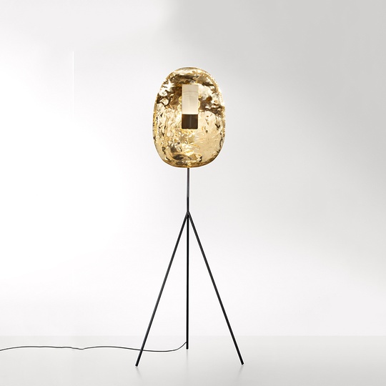 Напольный светильник. Золотой Ribot, G9, 10 Вт