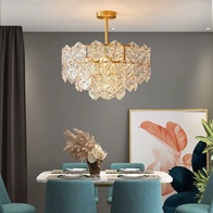 Люстра подвесная, медь, стекло, AZER 50*33, металл, Е14.