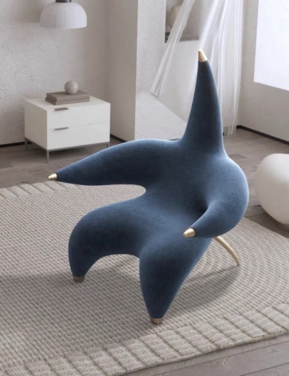 Кресло Синие. Starfish Lounge - в виде морской звезды, 1 шт., 100х100х145
