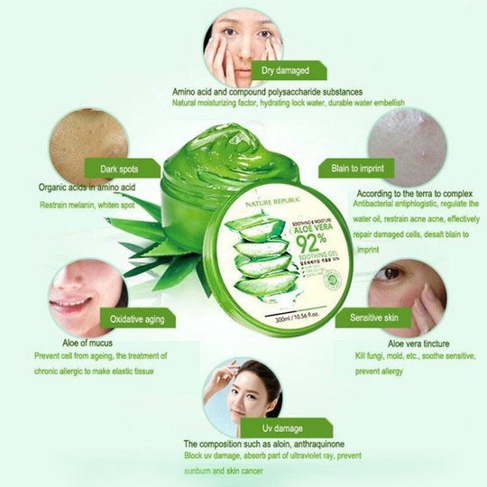 Универсальный гель из Алоэ от Rorec