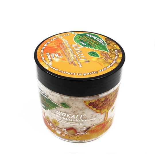Крем скраб для тела Wokali Мёд 500 мл