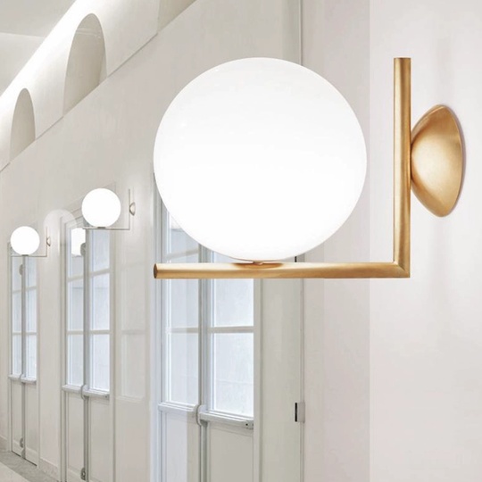 Настенный светильник бронза RON, Бра, 20*28, металл, Е27.