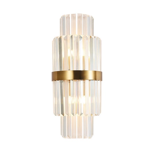 Настенный светильник GLADYS, Бра 23*55, золотой, металл, Е14.