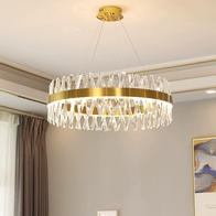 Люстра подвесная, медный, стекло, ROYAL 100*25, металл, LED.