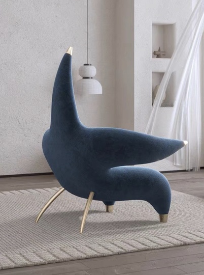 Кресло Синие. Starfish Lounge - в виде морской звезды, 1 шт., 100х100х145