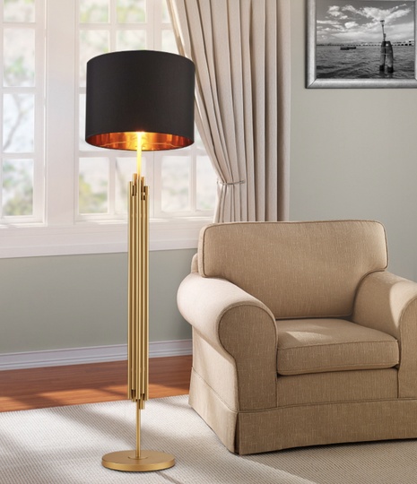 Напольный светильник черный Situla, E27, 5 Вт