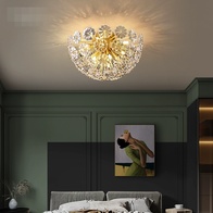 Люстра подвесная, медь, стекло, GUNER 35*25, металл, Е14.